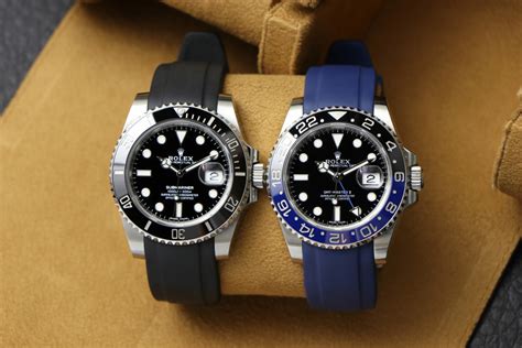 rubber b rolex strap for sale|rolex submariner 2020 rubber strap.